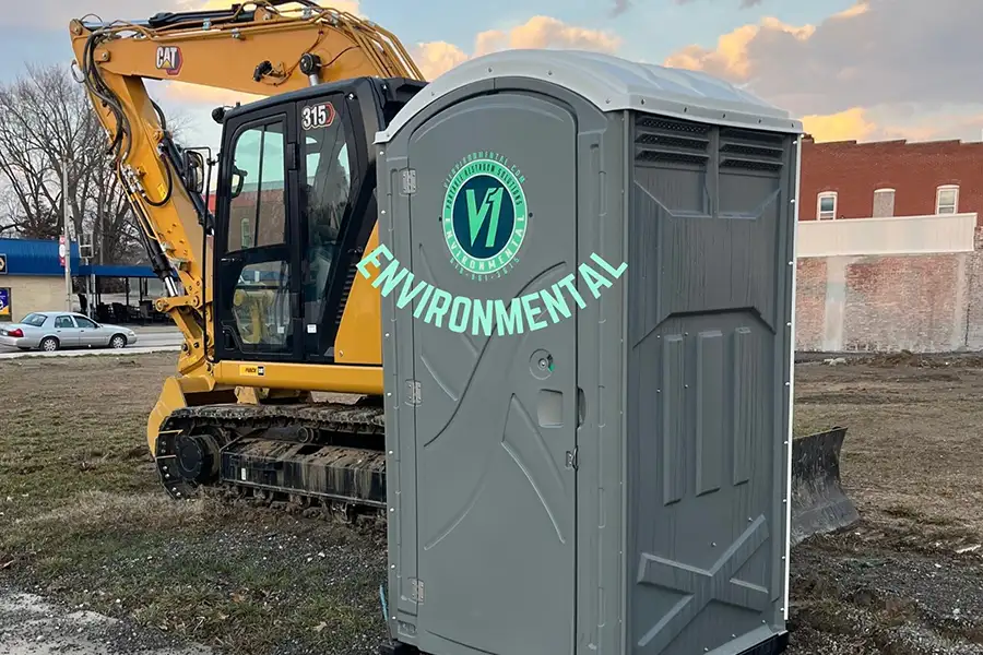 V1 Environmental - Construction Site Portable Sanitation in St. Clair County Illinois
